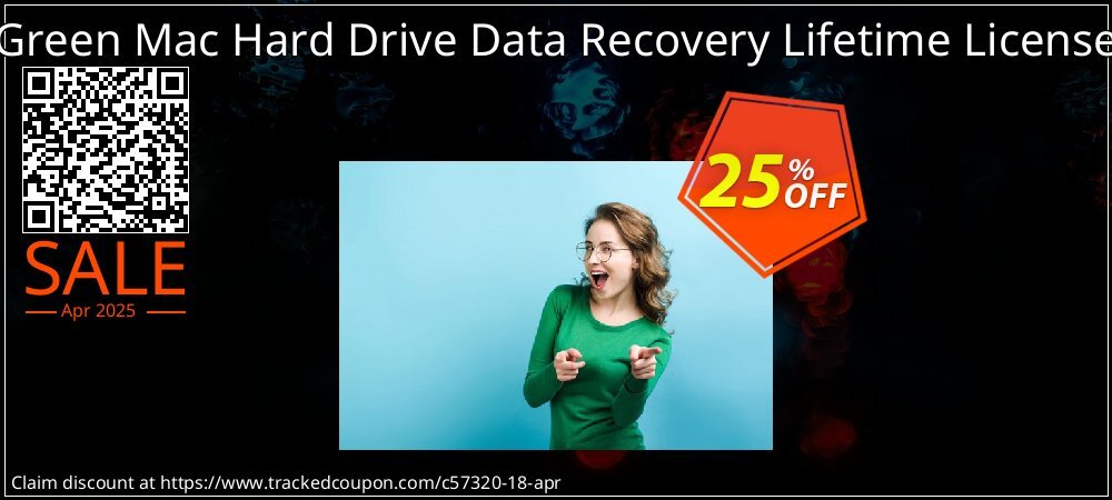 Green Mac Hard Drive Data Recovery Lifetime License coupon on Easter Day deals