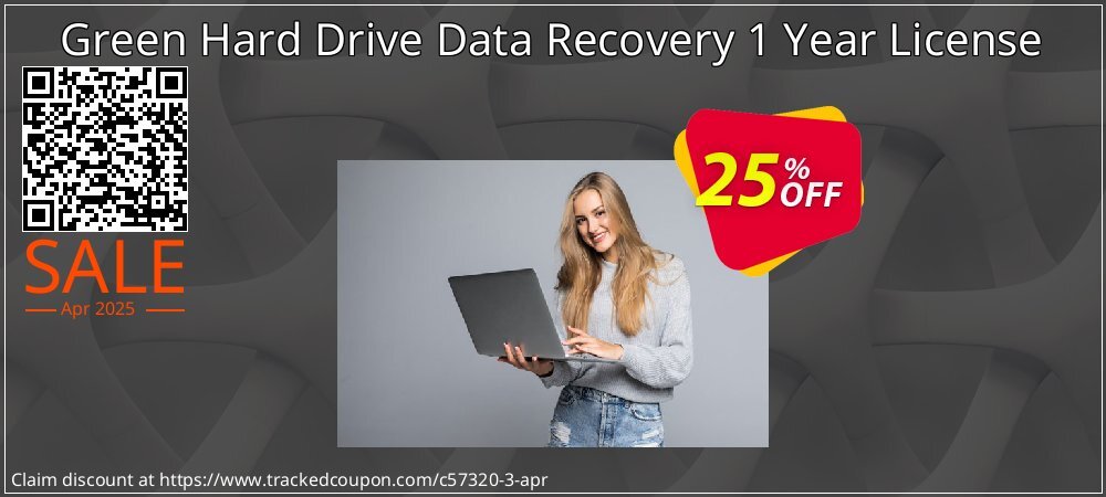 Green Hard Drive Data Recovery 1 Year License coupon on Virtual Vacation Day discount