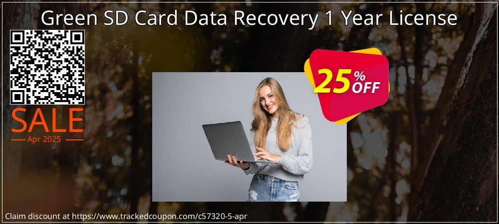 Green SD Card Data Recovery 1 Year License coupon on National Walking Day super sale