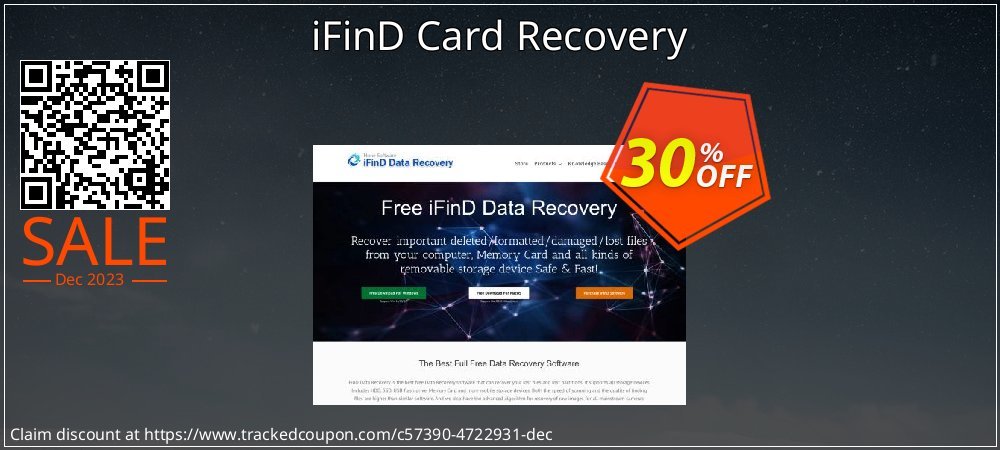 iFinD Card Recovery coupon on World Party Day sales
