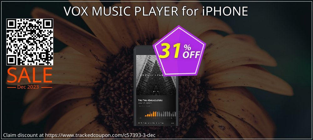 VOX MUSIC PLAYER for iPHONE coupon on Virtual Vacation Day offering discount
