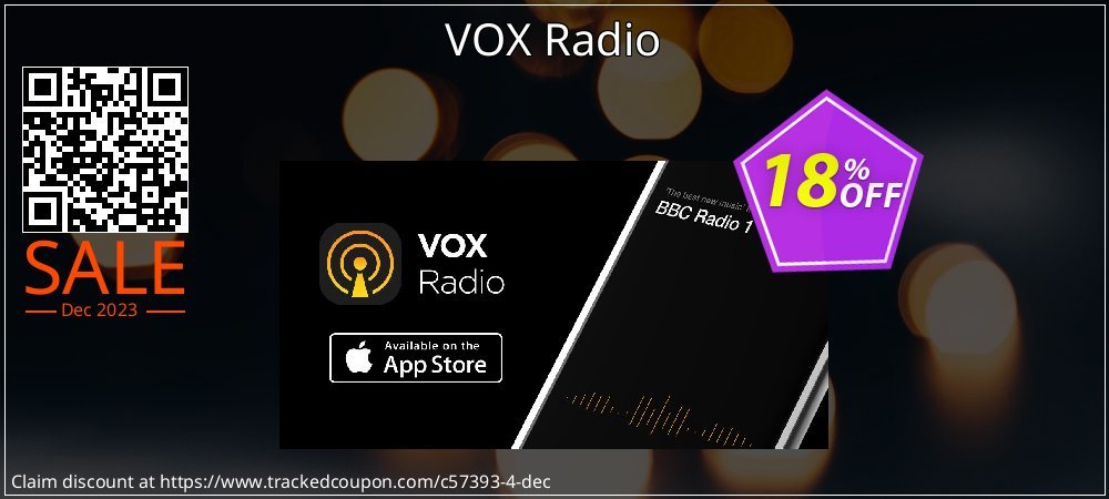 VOX Radio coupon on Tell a Lie Day super sale