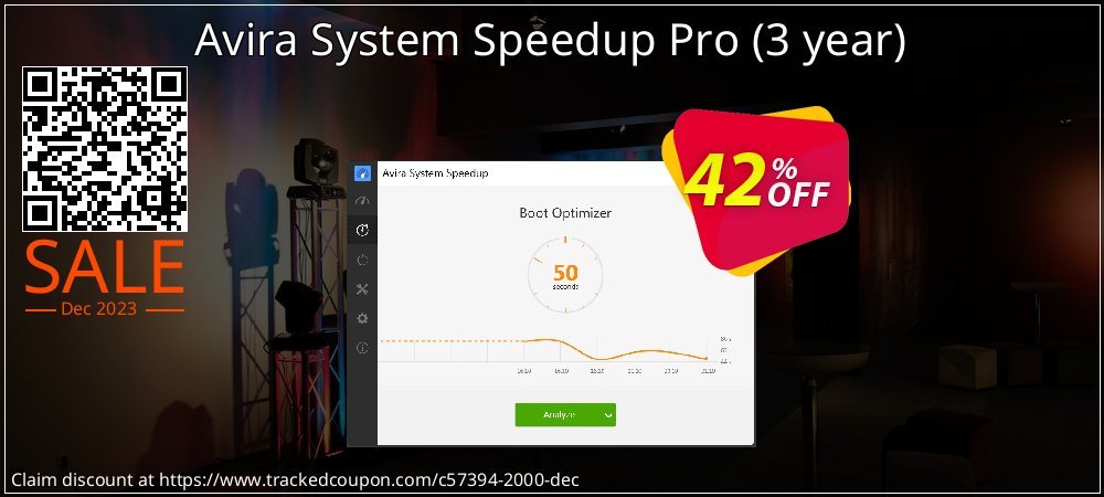 Avira System Speedup Pro - 3 year  coupon on World Backup Day offering discount