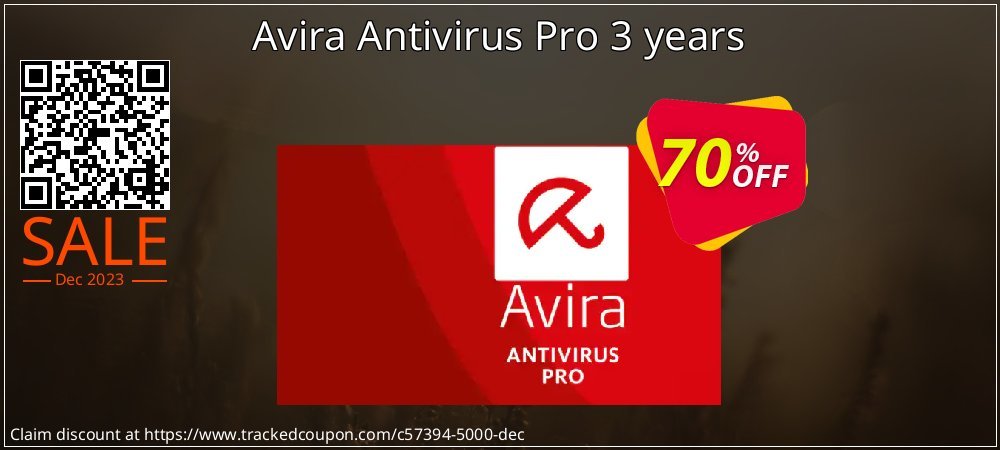 Avira Antivirus Pro 3 years coupon on National Walking Day promotions