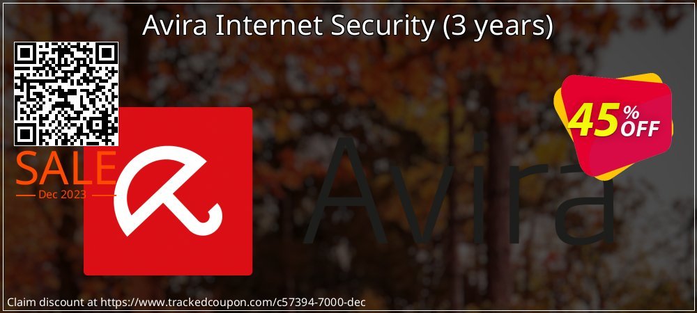 Avira Internet Security - 3 years  coupon on National Walking Day deals