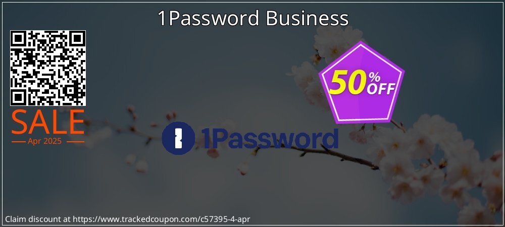 1Password Business coupon on World Password Day sales