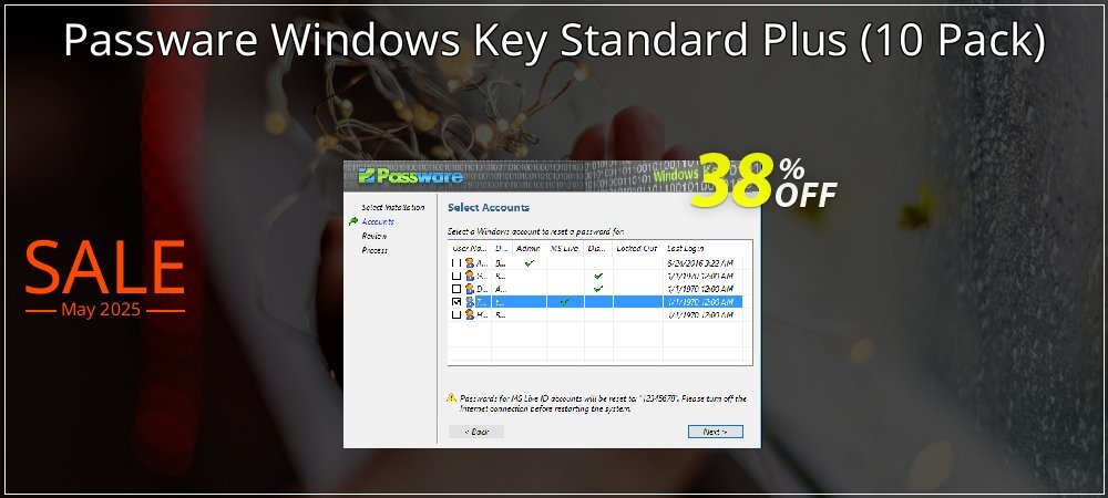 Passware Windows Key Standard Plus - 10 Pack  coupon on Easter Day offering sales