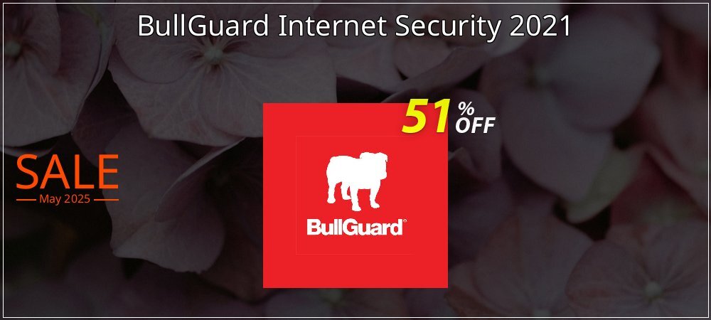 BullGuard Internet Security 2021 coupon on Mother's Day offering discount