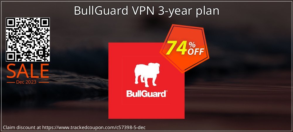 BullGuard VPN 3-year plan coupon on World Backup Day offer