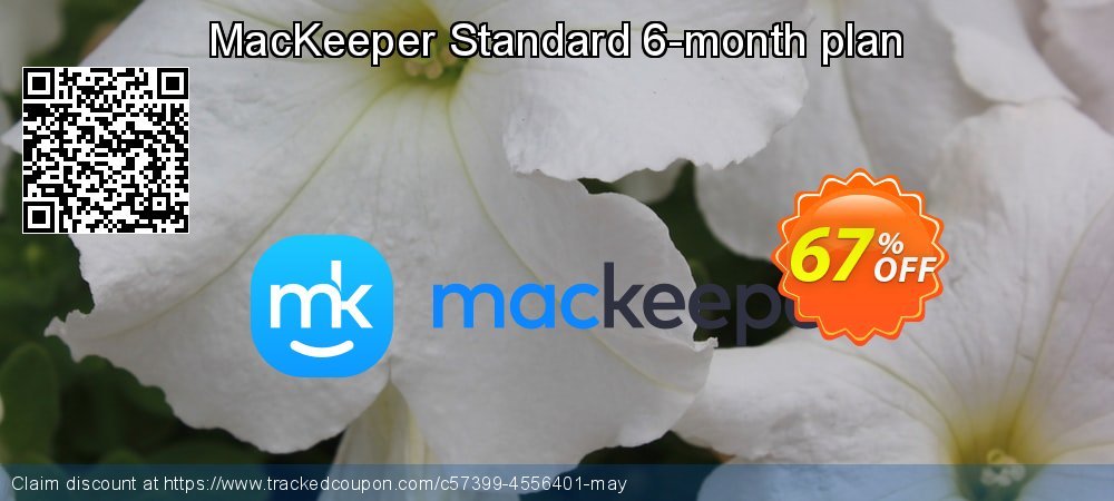 MacKeeper Standard 6-month plan coupon on World Party Day super sale