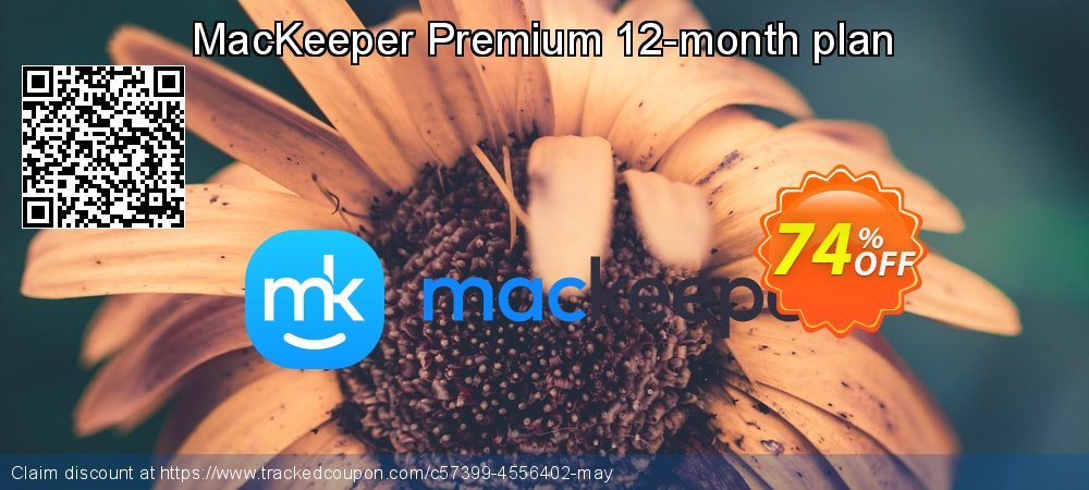 MacKeeper Premium 12-month plan coupon on April Fools' Day discounts