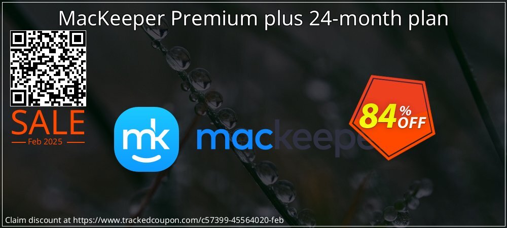 MacKeeper Premium plus 24-month plan coupon on World Backup Day super sale