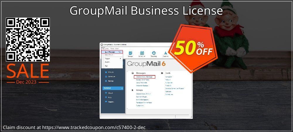 GroupMail Business License coupon on April Fools' Day offer