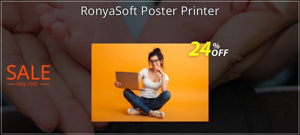 RonyaSoft Poster Printer coupon on Tell a Lie Day discounts