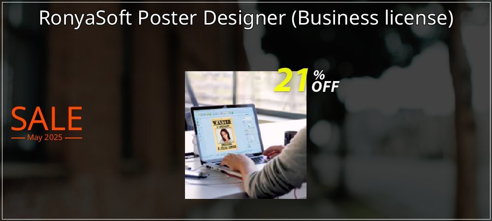 RonyaSoft Poster Designer - Business license  coupon on Mother's Day offering sales