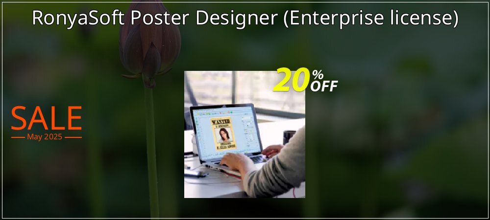 RonyaSoft Poster Designer - Enterprise license  coupon on World Party Day offering sales