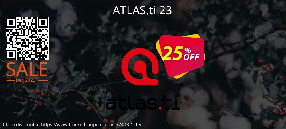 ATLAS.ti 23 coupon on World Party Day offering discount