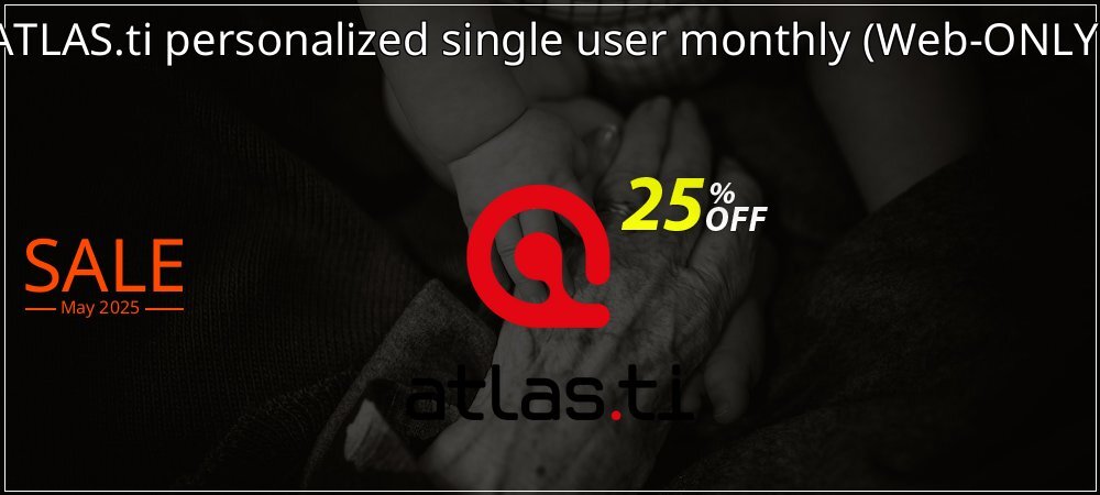 ATLAS.ti personalized single user monthly - Web-ONLY  coupon on April Fools' Day offering sales