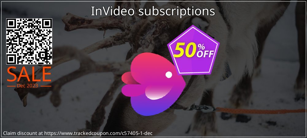 InVideo subscriptions coupon on National Cheese Day promotions