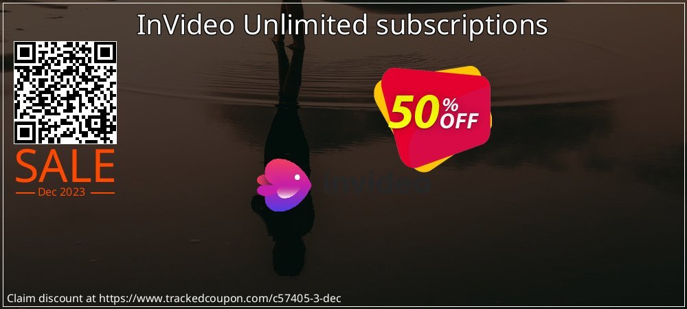 InVideo Unlimited subscriptions coupon on Virtual Vacation Day discounts