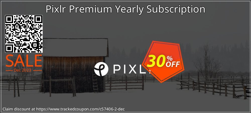 Pixlr Premium Yearly Subscription coupon on National Memo Day sales