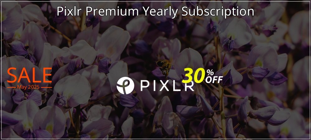 Pixlr Premium Yearly Subscription coupon on April Fools' Day promotions