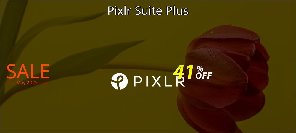 Pixlr Suite Plus coupon on Mother's Day discount