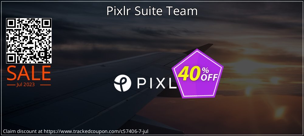 Pixlr Suite Team coupon on April Fools' Day offering discount