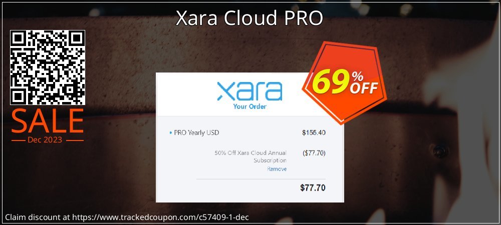 Xara Cloud PRO coupon on World Whisky Day offer