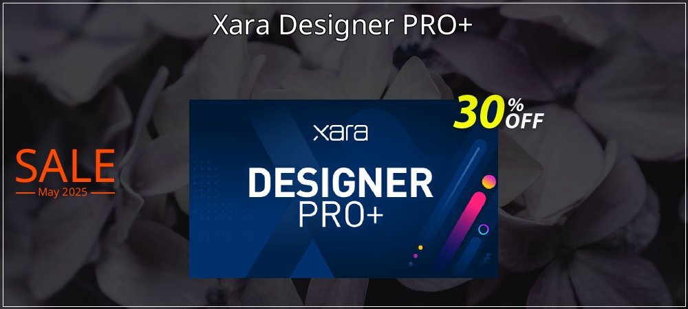 Xara Designer PRO+ coupon on Palm Sunday offering sales