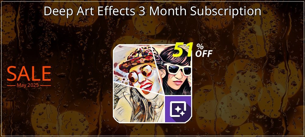 Deep Art Effects 3 Month Subscription coupon on Easter Day offering discount