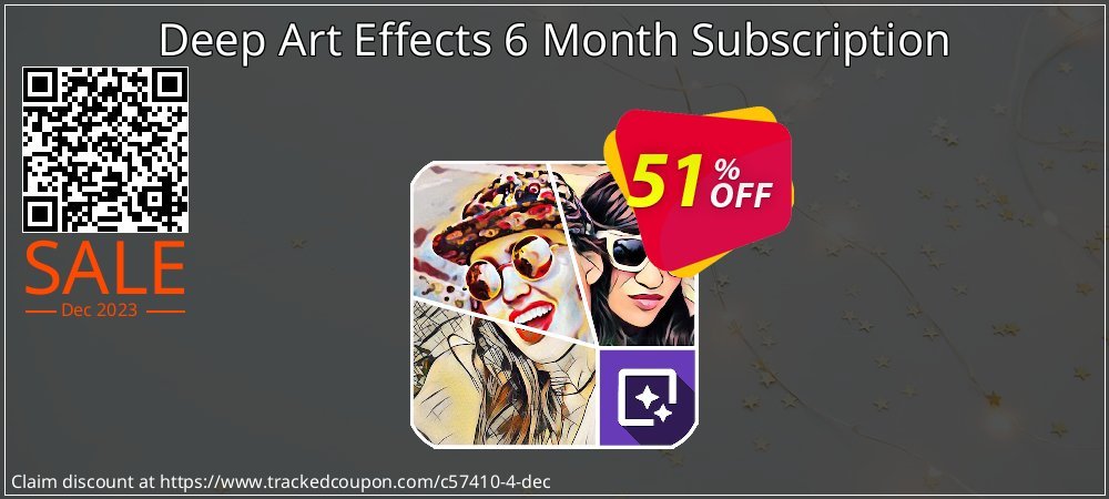 Deep Art Effects 6 Month Subscription coupon on National French Fry Day promotions