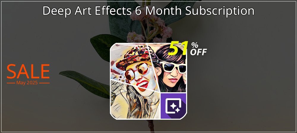 Deep Art Effects 6 Month Subscription coupon on Tell a Lie Day offering sales