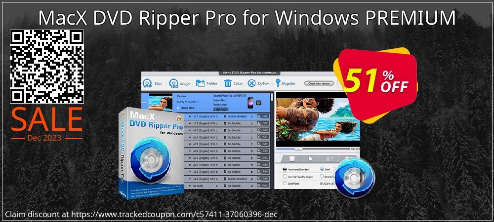 MacX DVD Ripper Pro for Windows PREMIUM coupon on National Loyalty Day deals
