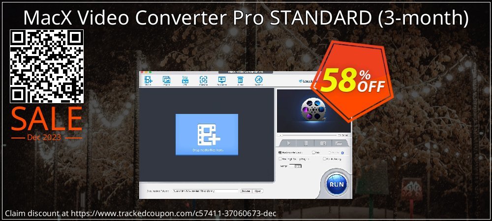 MacX Video Converter Pro STANDARD - 3-month  coupon on Virtual Vacation Day super sale