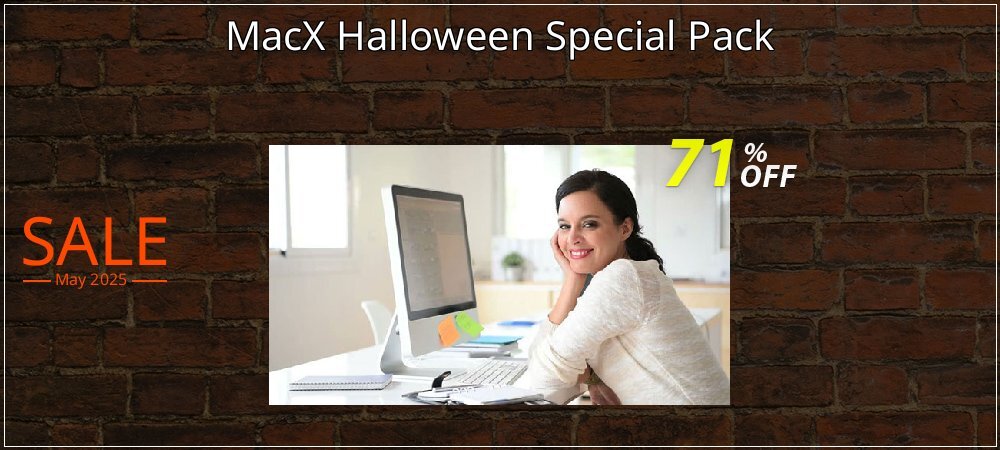 MacX Halloween Special Pack coupon on Easter Day offer