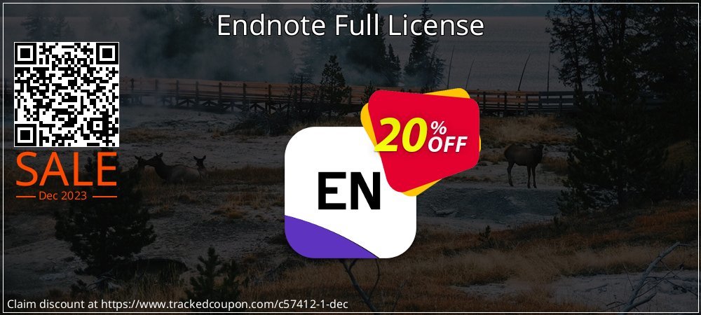 Endnote Full License coupon on World Whisky Day offering sales
