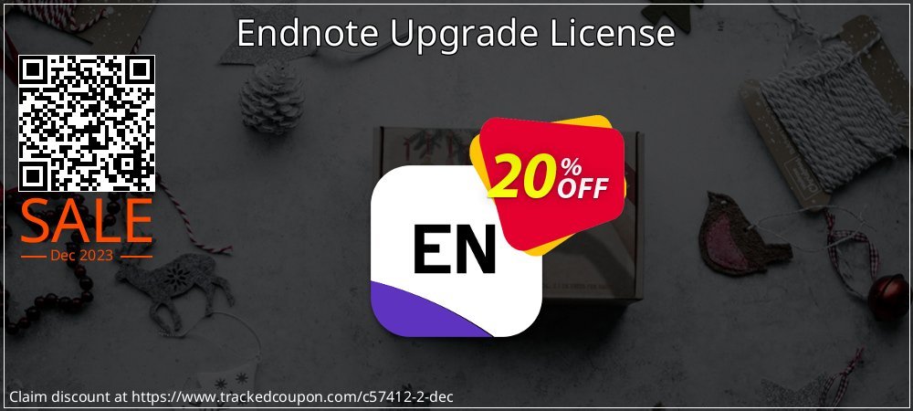 Endnote Upgrade License coupon on April Fools Day offering discount