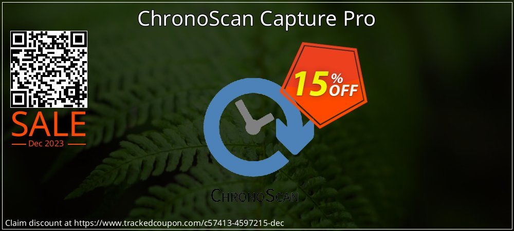 ChronoScan Capture Pro coupon on National Walking Day deals
