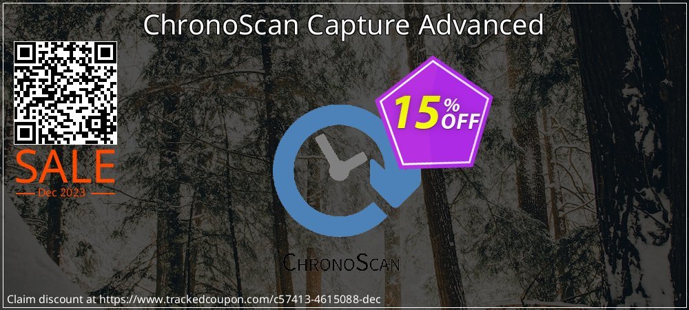 ChronoScan Capture Advanced coupon on Easter Day sales
