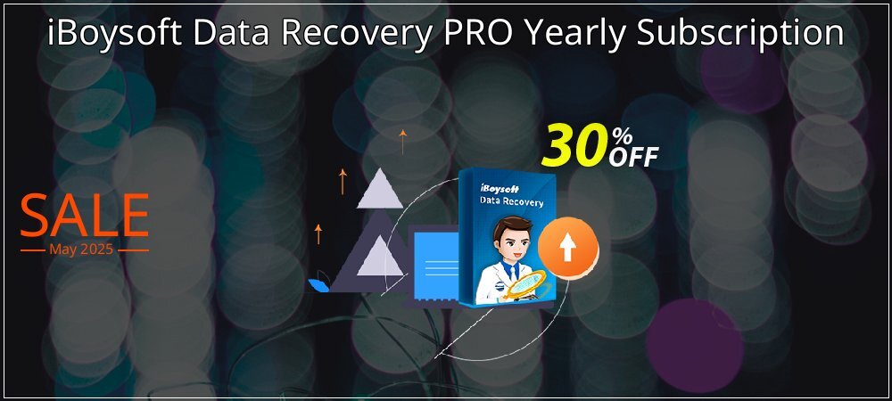 iBoysoft Data Recovery PRO Yearly Subscription coupon on Easter Day deals