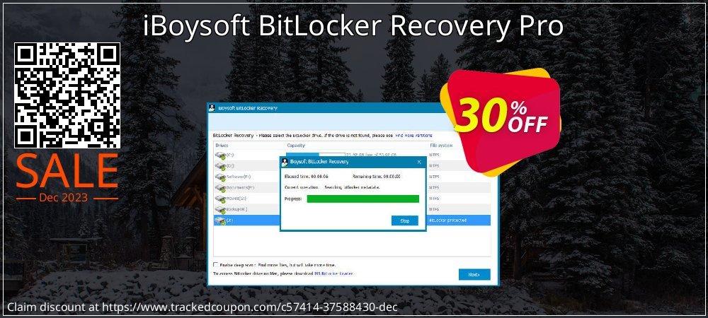 iBoysoft BitLocker Recovery Pro coupon on National Walking Day discounts