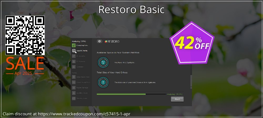Restoro Basic coupon on Hug Holiday sales
