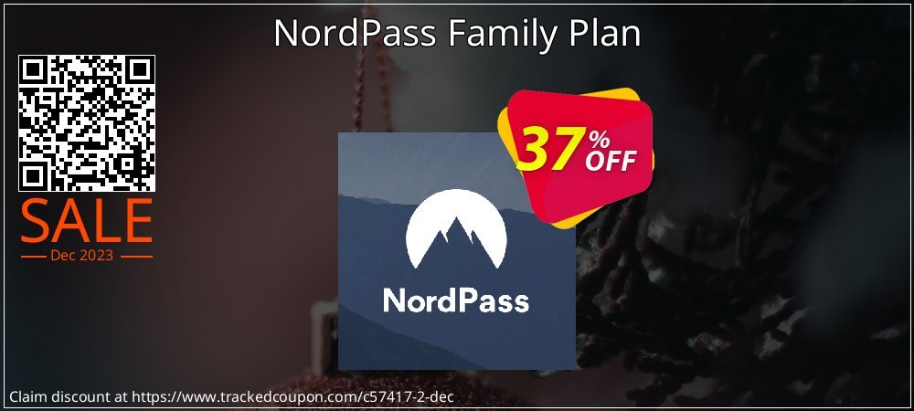 NordPass Family Plan coupon on Happy New Year discounts