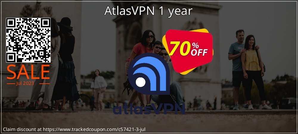 AtlasVPN 1 year coupon on National Pizza Party Day discounts