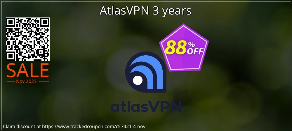 AtlasVPN 3 years coupon on National Smile Day promotions