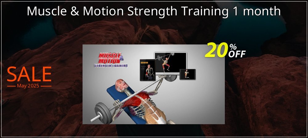 Muscle & Motion Strength Training 1 month coupon on Working Day promotions