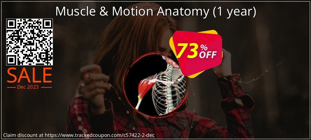 Muscle & Motion Anatomy - 1 year  coupon on April Fools' Day super sale