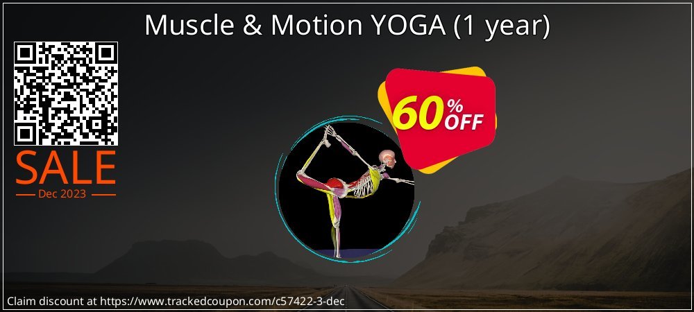 Muscle & Motion YOGA - 1 year  coupon on Virtual Vacation Day super sale