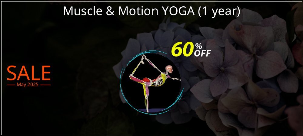 Muscle & Motion YOGA - 1 year  coupon on Virtual Vacation Day super sale